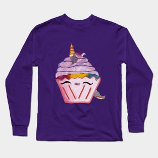 AriCorn88 Rainbow Unicorn Cupcake Long Sleeve T-Shirt